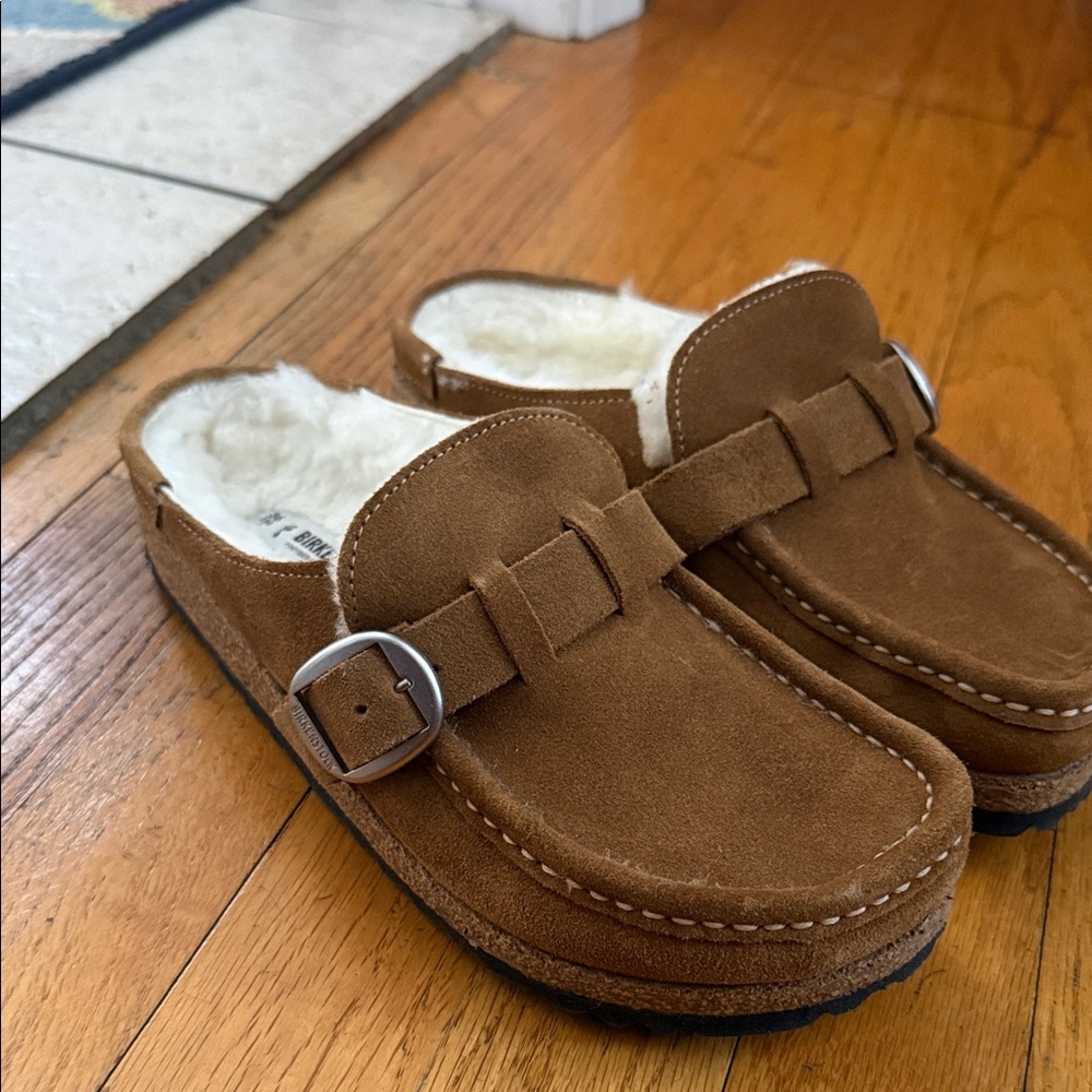 Birkenstock Buckley Clog Shearling -NEW - Picture 6 of 11